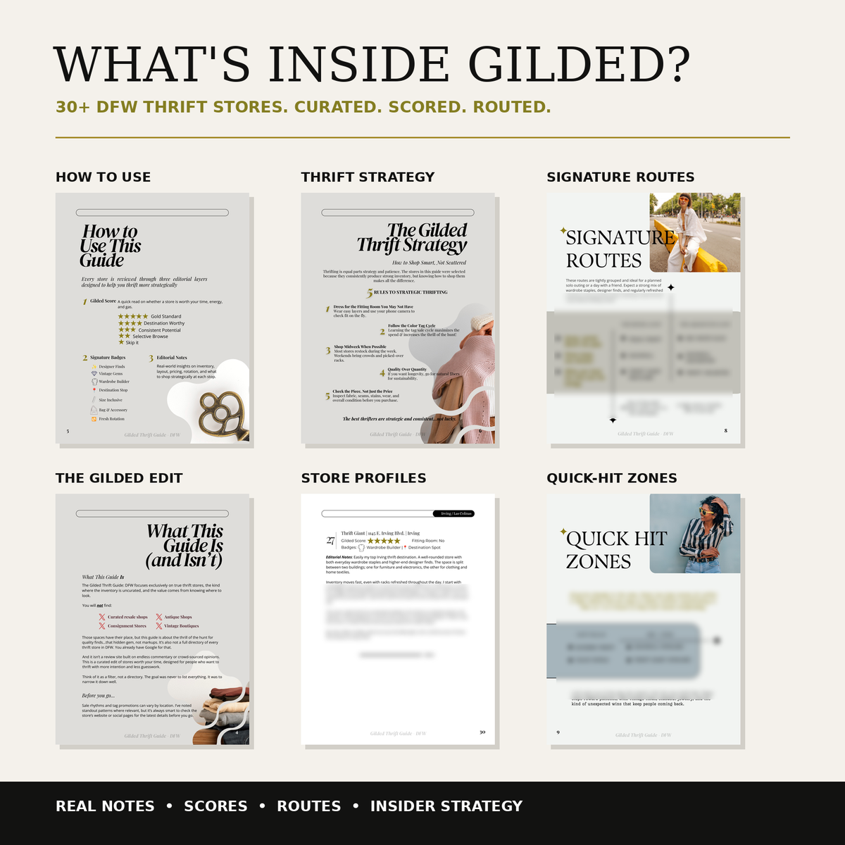 Gilded: The DFW Thrift Guide