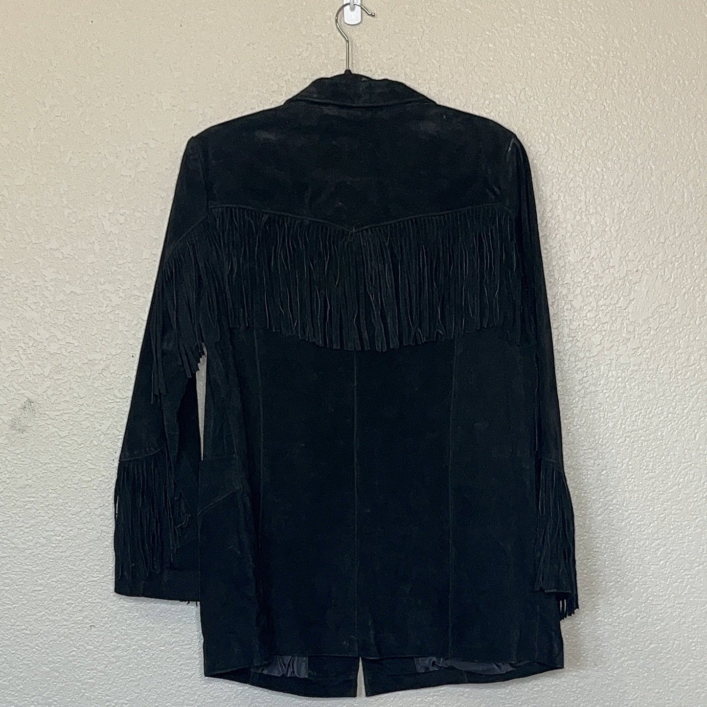 Roman Vinatge Fringe Suede Jacket Sz 18W