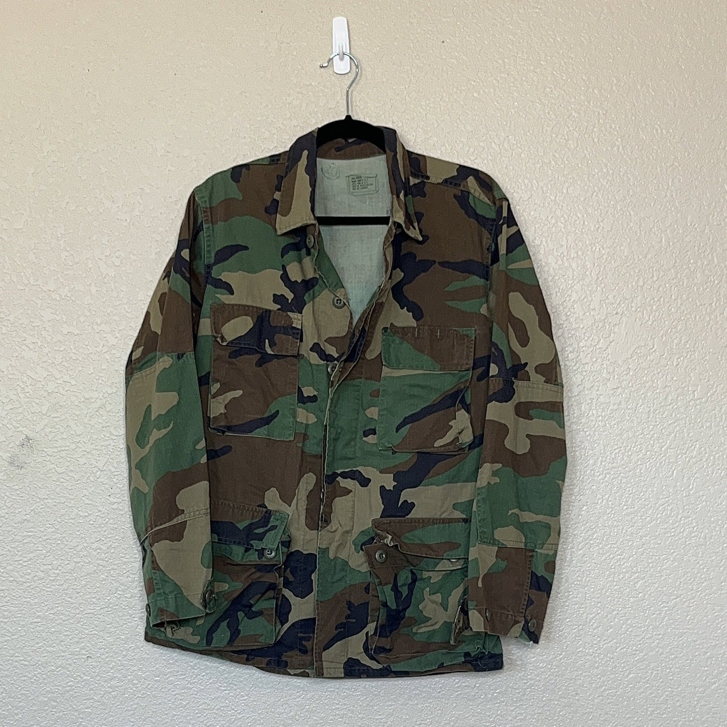 Army Camo Jacket Sz. Small