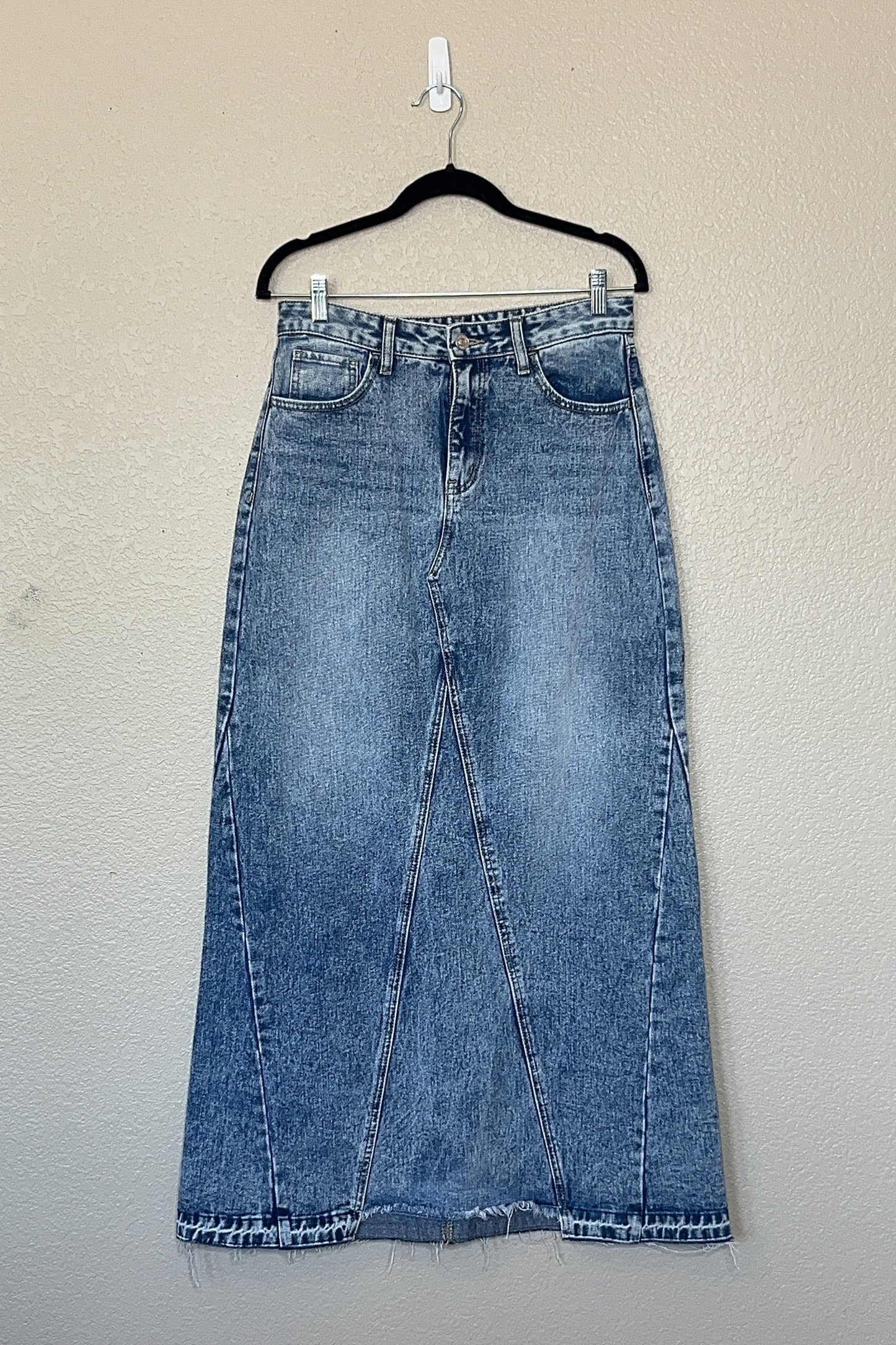 Ashly Madison Maxi Denim Skirt Sz. Medium