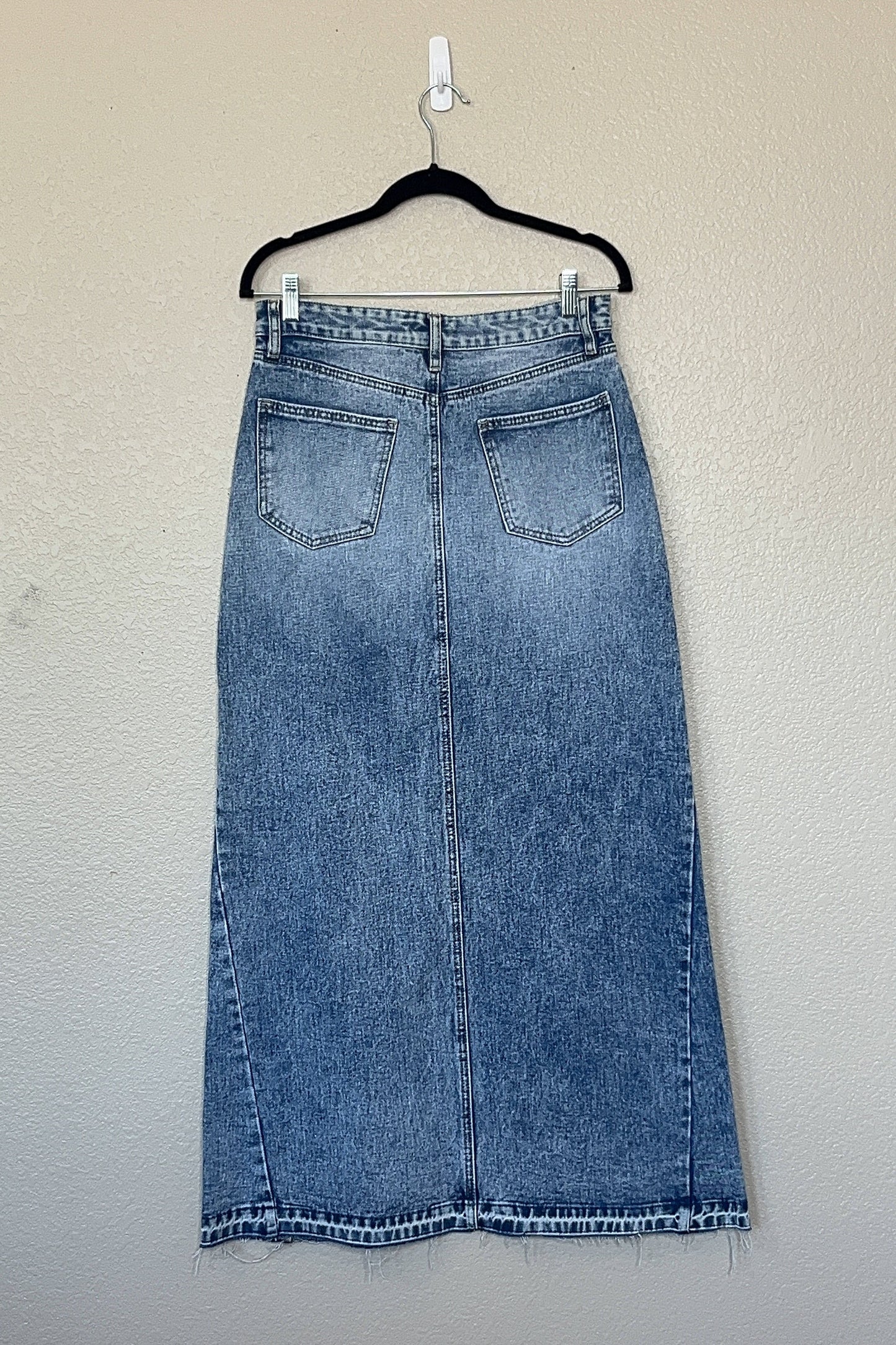 Ashly Madison Maxi Denim Skirt Sz. Medium