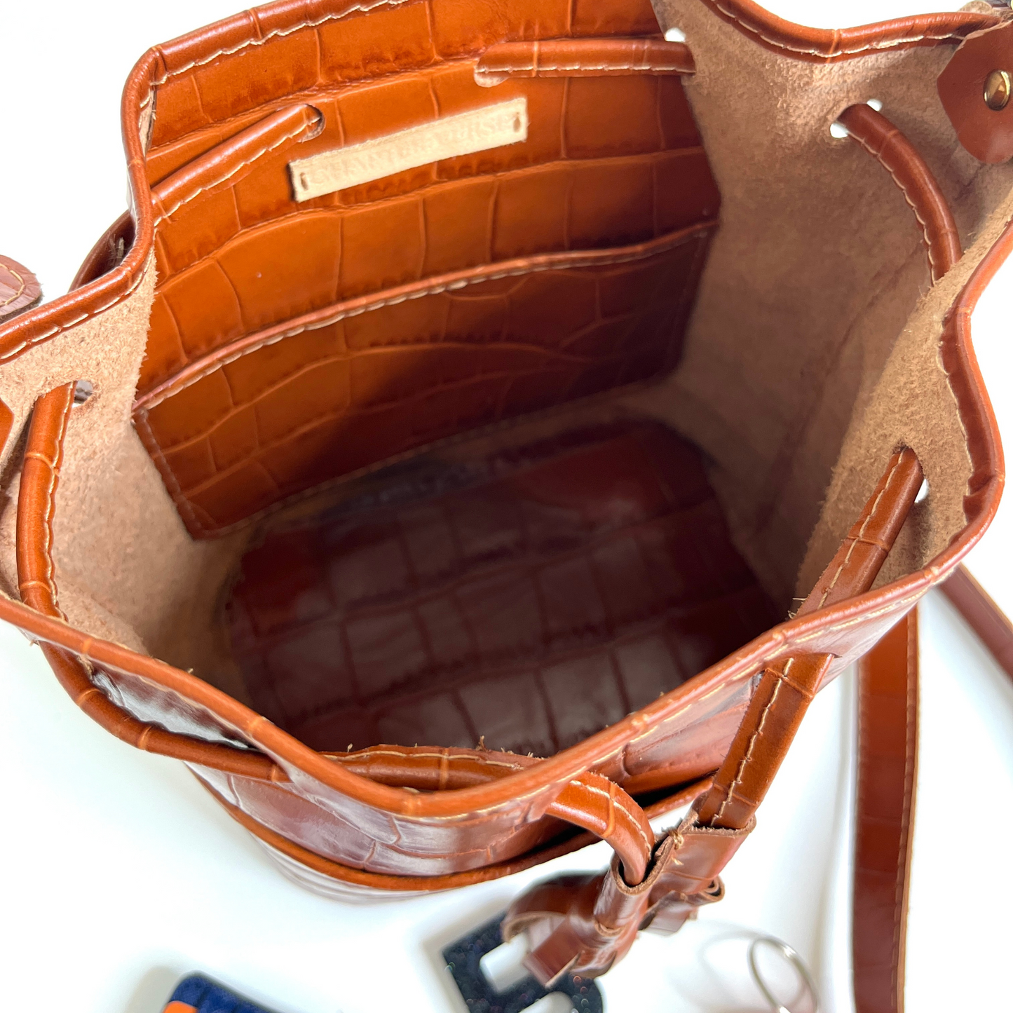 The Brandi Bucket Bag - Peanut Butter